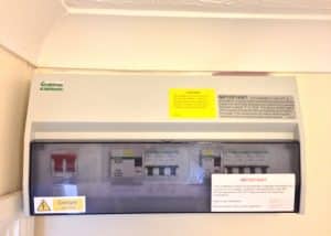 New consumer unit fitted by our electrician in Letchworth.