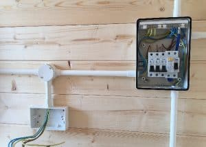 Consumer unit for lodge