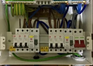 Consumer unit from rewire in by our electricians in Stevenage