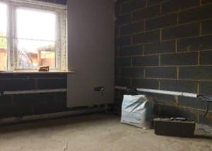 Double extension in Stevenage underway by our electricians