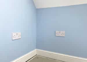 Extra sockets installed by our electricians in Stevenage