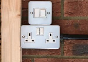 Garage power installation in Stevenage