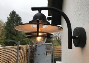 Garden lighting by our electricians in Stevenage
