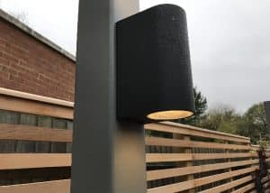 Garden lights by our electricians in Stevenage
