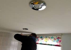 Ip rated led downlights installation