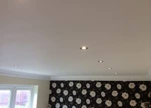 LED down lights fitted in Bandley rise,Stevenage.
