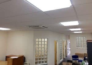 Led lighting installation