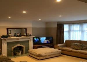 Lighting installation (led) by our electricians in Hertford