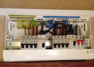 New consumer unit installed at a Rewire in Hertford.