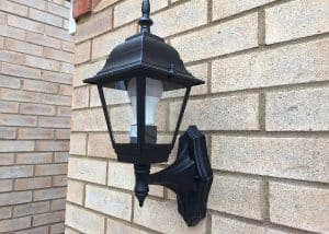 New garden lighting by our electricians in Stevenage