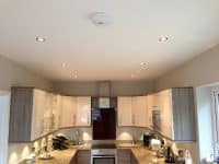 New kitchen power and lighting in walkern.